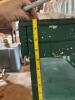 Green Painted Work Table with Lower Shelf - 5