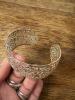 West German Filigree Cuff Bracelet - 2
