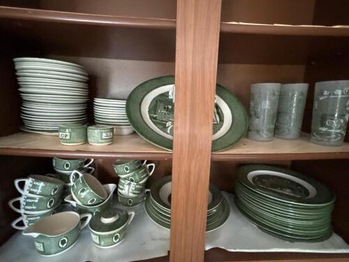 Colonial Homestead by Royal Dinnerware Set