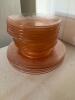 Pink Depression Glass Tableware Assortment - 2