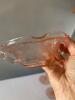 Pink Depression Glass Tableware Assortment - 7