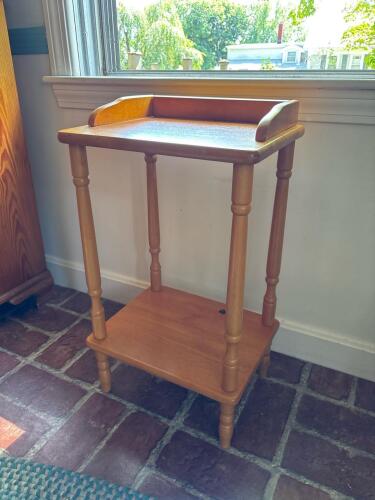 Wood Side Table