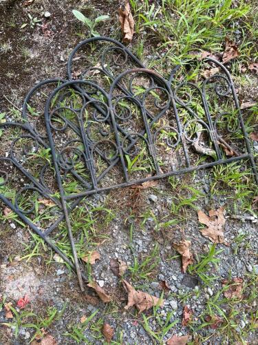 Decorative Metal Garden Fencing Panels