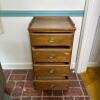 Small Four-Drawer Wooden Chest - 2