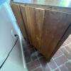 Eastlake-Style Wood Washstand Cabinet with Drawers - 9