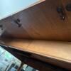 Oval Wood Dining Table with Turned Legs - 6