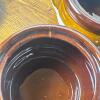 Four Gailstyn-Sutton Brown Stoneware Crock Soup Bowls with Lids - 7