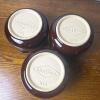 Trio of West Bend Brown Glazed Stoneware Bean Pots - 4