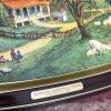 Four Currier and Ives American Homestead Seasons Decorative Trays - 2