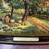 Four Currier and Ives American Homestead Seasons Decorative Trays - 5