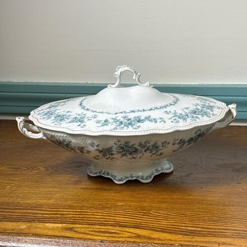 Antique W. H. Grindley Eileen Covered Vegetable Tureen