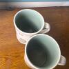 Pair of Pfaltzgraff Naturewood Mugs with Botanical Motif - 2
