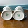 Pair of Pfaltzgraff Naturewood Mugs with Botanical Motif - 6