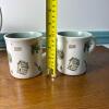 Pair of Pfaltzgraff Naturewood Mugs with Botanical Motif - 8