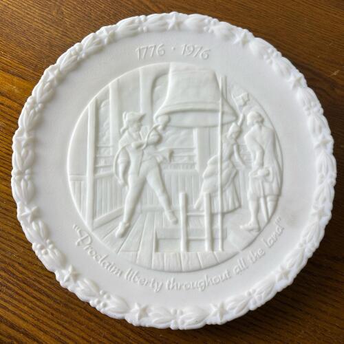 Fenton Bicentennial Commemorative Liberty Bell Plate