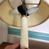 Electric Candle-Style Table Lamp with Fabric Shade - 4
