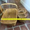 Trio of Woven Baskets - Apple - 9