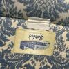 Barbo's Own Wing Chair in Blue Damask Queen Anne Style - 5