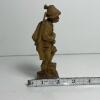 Hand-Carved Wood Hunter Figurine in Alpine Style by Anbo Flacker - 6
