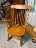 Windsor-Style Wooden Rocking Chair