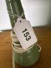Green Ceramic Table Lamp With Cream Floral Shade - 7