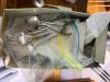 Assorted Silverplate and Stainless Flatware and Serving Pieces - 5