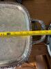 Assorted Silverplate Chrome and Glass Serving Pieces - 13