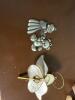 Leonard Brass Candlesticks, Angel Doll, and Ornaments Assortment - 6