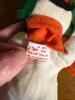 Two Annalee Mobilitee Santa and Snowman Christmas Dolls - 6
