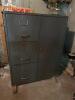 Cole-Steel Metal File Cabinet with Drawers and Shelves