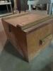 Wood Storage Chest Stamped Raytheon Waltham, Mass - 3