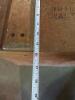 Wood Storage Chest Stamped Raytheon Waltham, Mass - 7