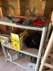 Assorted Hand Tools, Shelving, and Small Appliances - 4
