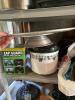 Kitchen Goods and Lawn and Garden Items with Shelf - 7