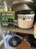 Kitchen Goods and Lawn and Garden Items with Shelf - 10