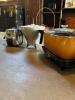 Atomic Age Appliances: General Electric Toaster, Regal Popcorn Maker, West Bend Slo-Cooker