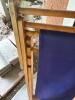 Folding Webbed Beach Chairs and Wooden Frame Sling Chairs - 6