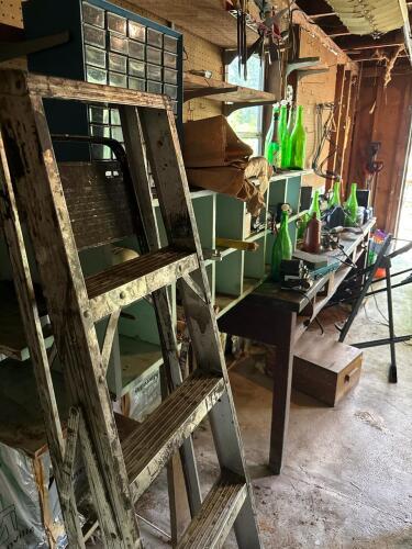 Shed Picker Lot: Bottles, Tools, Parts, Lawn Care and More