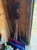 Snow Shovels With Plastic and Wood Handles