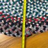 Round Braided Multicolor Rug, 4 ft - 9