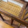 Antique Bobbin-Turned Wooden Baby Crib - 7