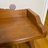 Rustic Wooden Bench - 3
