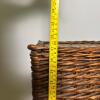 Wicker Planter Stand with Galvanized Metal Liner - 7