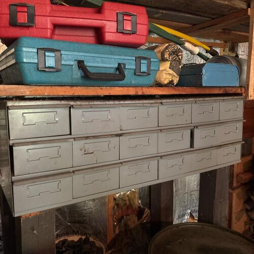 Metal Storage Drawer Cabinet with Hardware