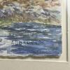 Orignial Watercolor Coastal Lighthouse Painting Signed by Erik R. Minzner - 4