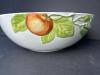 Italian Ceramic Bowl With Fruit and Vegetable Relief Decoration - 4