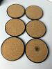 Canadian Maple Leaf Wooden Drink Coasters With Stand - 4