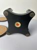 Canadian Maple Leaf Wooden Drink Coasters With Stand - 6