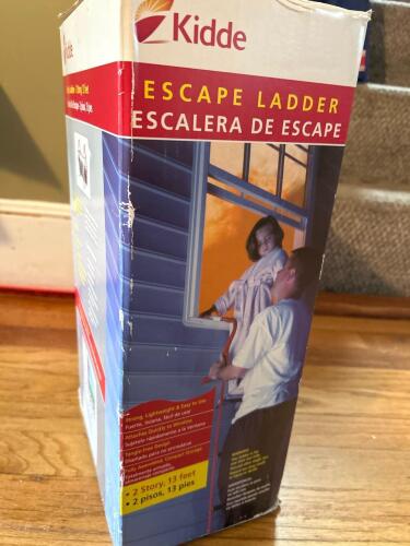 New Kidde Escape Ladder - 2 Story 13 Foot