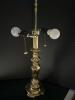 Brass Traditional Style Table Lamp With 2 Pull Chains - 2